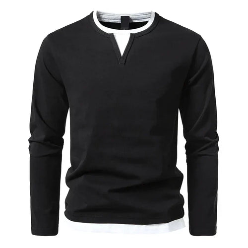 Alwin Premium Langærmet T-shirt i kæmmet bomuld